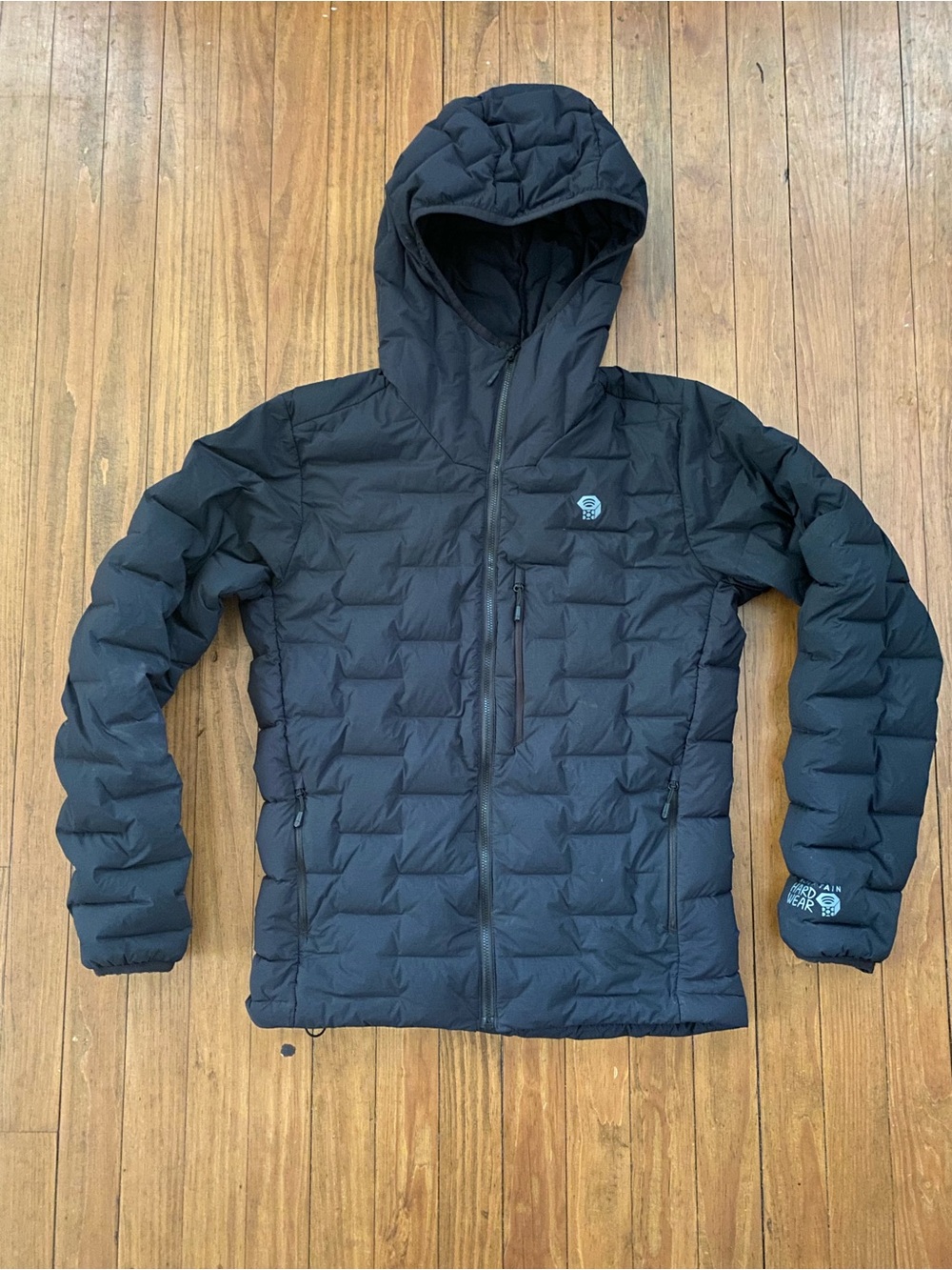Mountain Hardwear Men’s Stretch Down Hoody Jacket Small Black